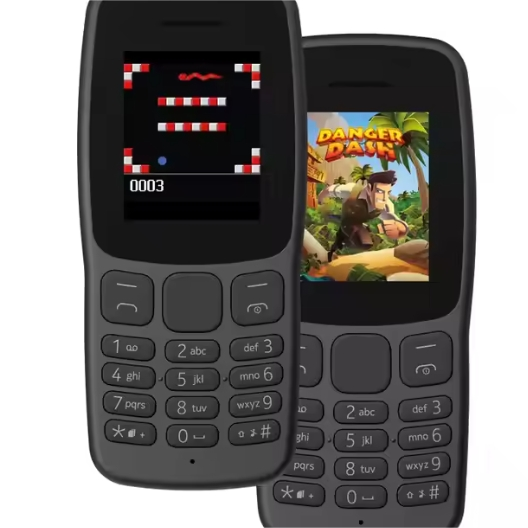 second-hand mobile phone for NOKIA 106 2g new brand wholesale super cheap price good quality keyboard dual sim bar feature phone
