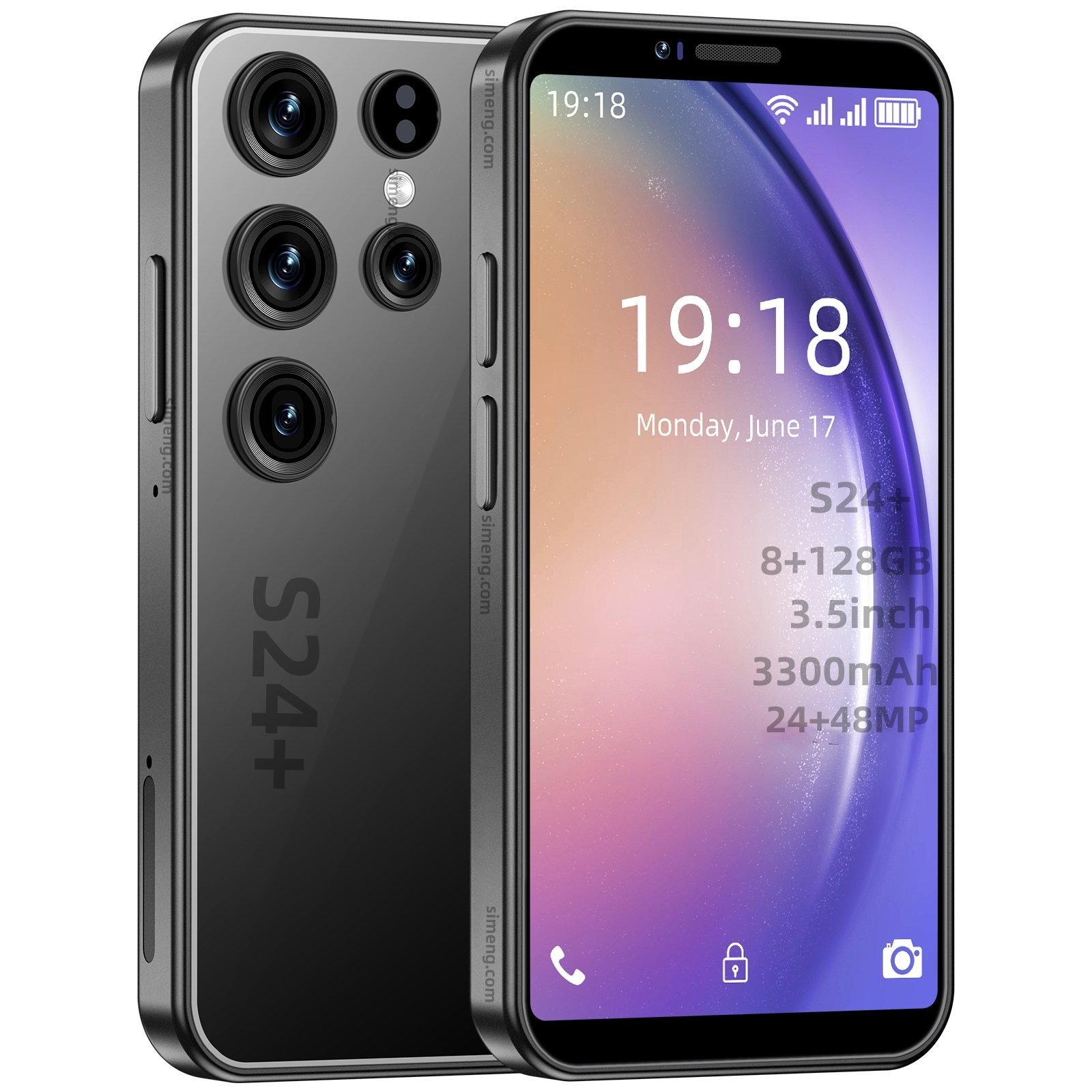 flash memory 128gb keypad mobile phone screens telephone android tecno en gros 5g smartphone original s24+