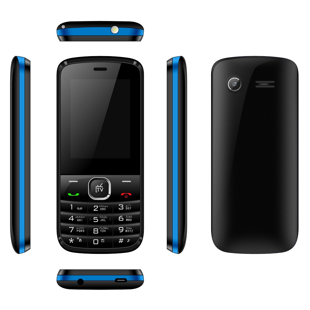 TANGBEY YG2412 New Model 2.4 Inch TV Feature Kepad Mobile Bar Phone 2G GSM with TV FM Function