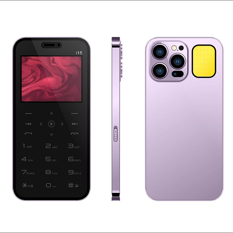 i15 3.0 Inch Big SreenLarge Keypad GSM Built-in Big Battery 3 SIM Card 3 Standby Button Mobile Phone with Touch Keypad
