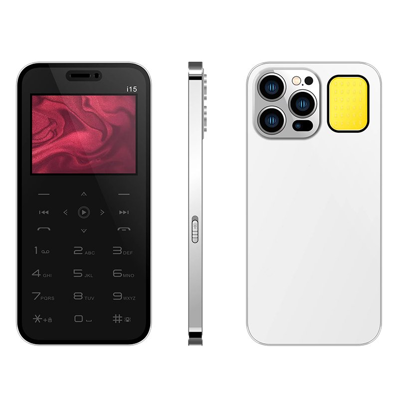 i15 3.0 Inch Big SreenLarge Keypad GSM Built-in Big Battery 3 SIM Card 3 Standby Button Mobile Phone with Touch Keypad