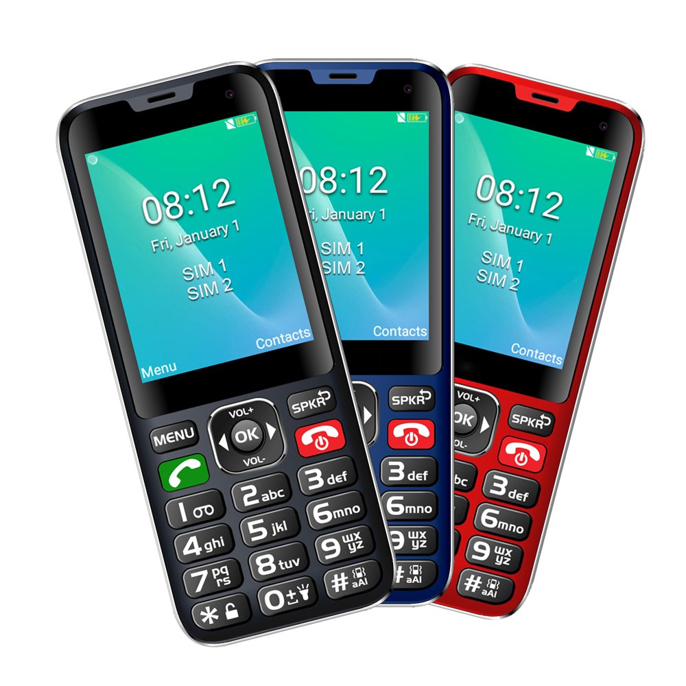 New 2.8 inch keypad mobile phone 4g volte with low price