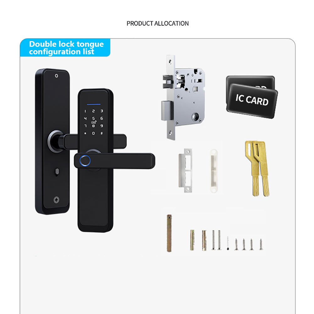 biometric security electric password Lock intelligent safety digital fingerprint door smart locks
