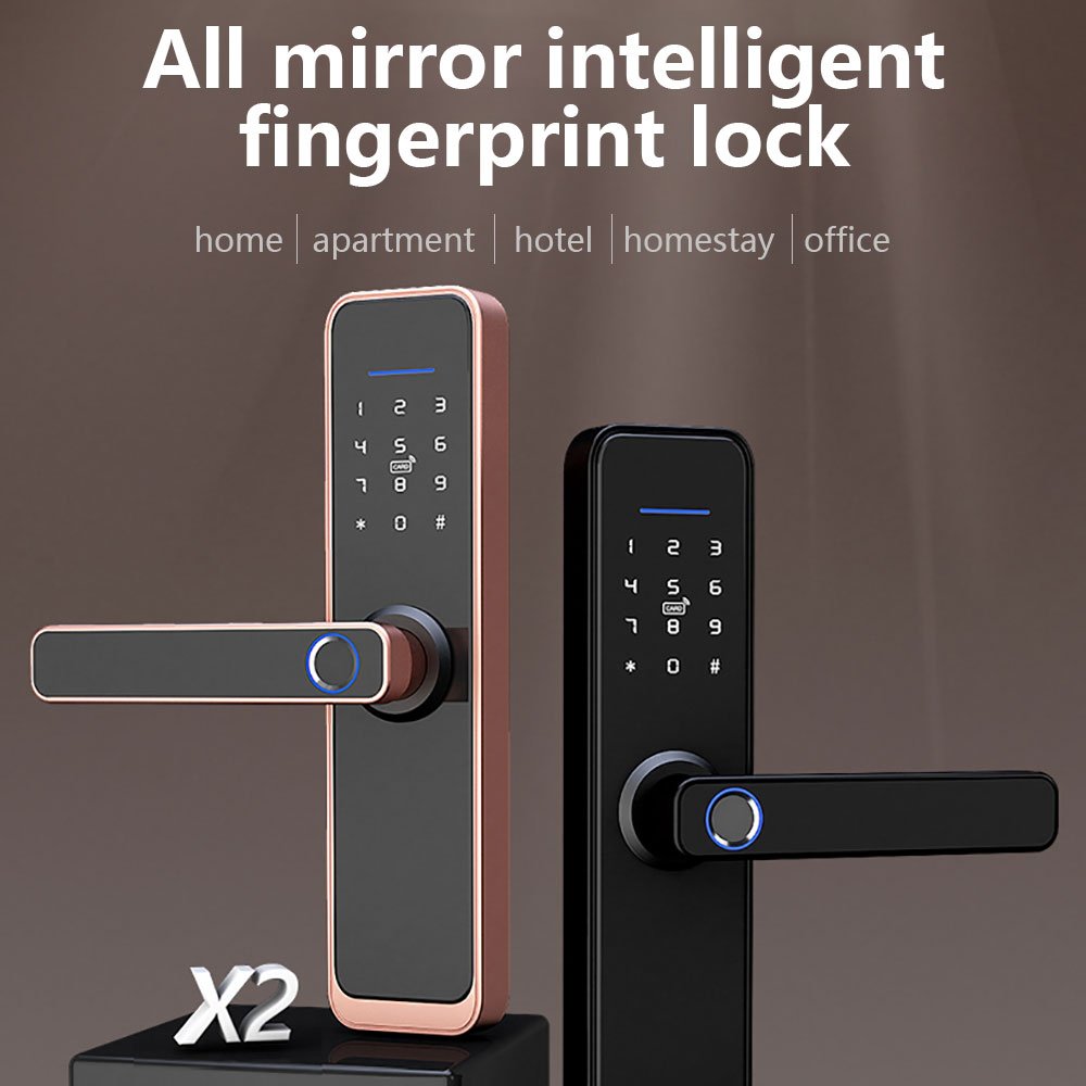 biometric security electric password Lock intelligent safety digital fingerprint door smart locks