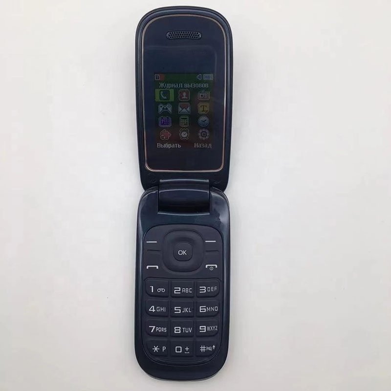 For E1272 Flip Cell Phone 1.77" Dual SIM Card FM radio Unlocked GSM Mobile Phones