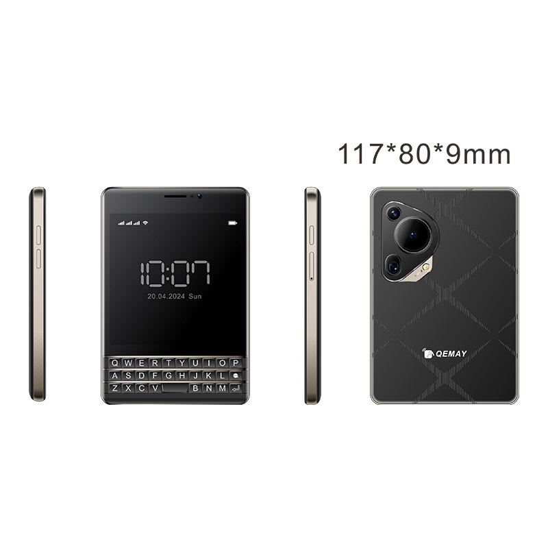 High Definition 720*1280 Touch Screen 4.0 inch Android 13 Dual Sim Dual NFC 4G LTE Qwerty Keypad Mobile Cellphone