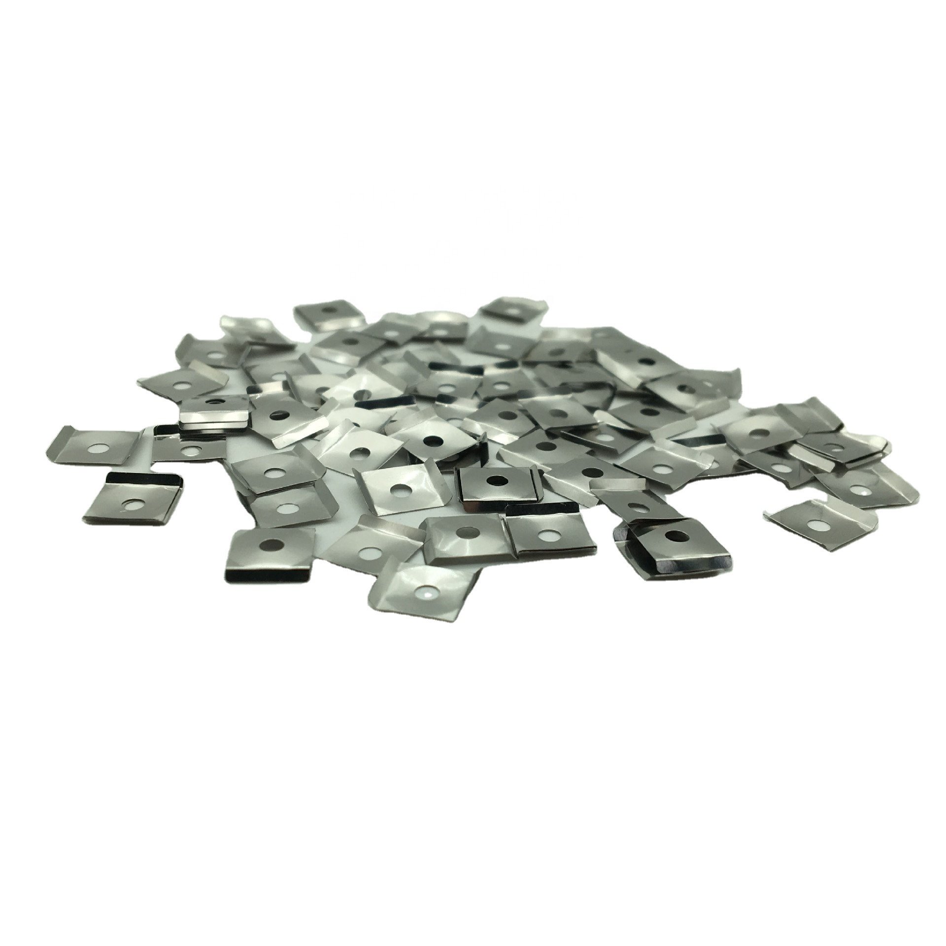 8.9 * 7.5mm Square shaped metal dome with hole ,Metal Keypad Button,tactile dome switch