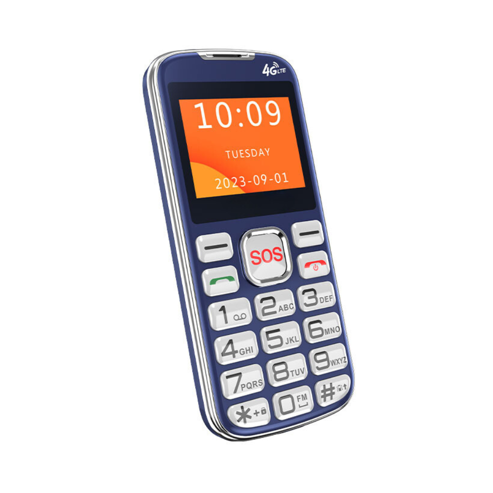 Hot Sales Masstel Fami 50 4G GSM Feature Phone Dual SIM Card Low Price Battery 1800mAh Mobile Phone For Senior People