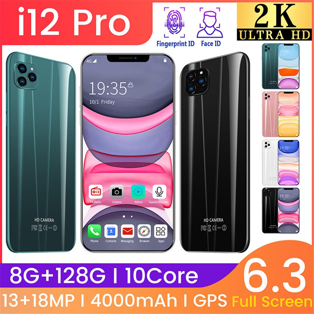 X12Pro Android camera game smartphone 6.3-inch screen 8+128GB memory hd camera technology