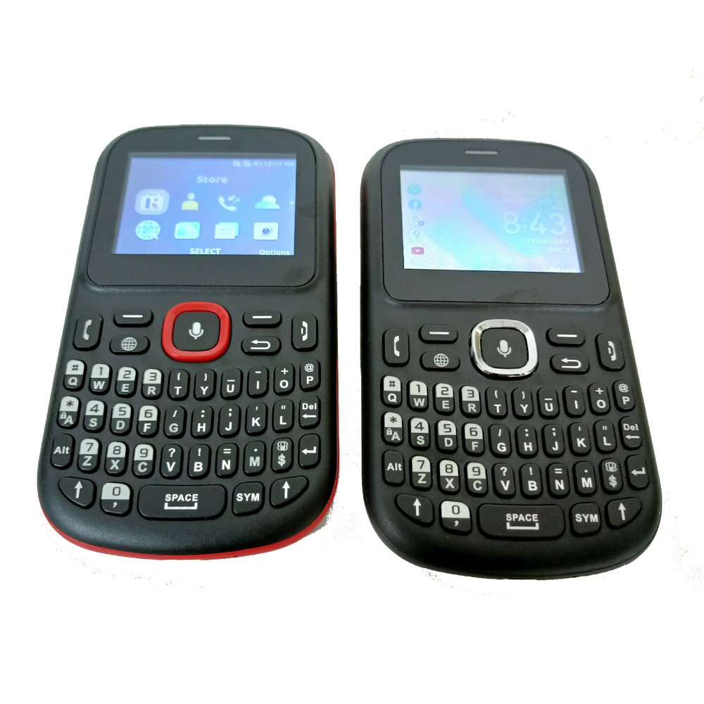 Oem Full Keyboard 3G Kaios Mobile Phone Wifi GPS Qwerty Phones Custom 3G Wcdma Smart With Full Keypad Odm Qwerty Keyboard Phone