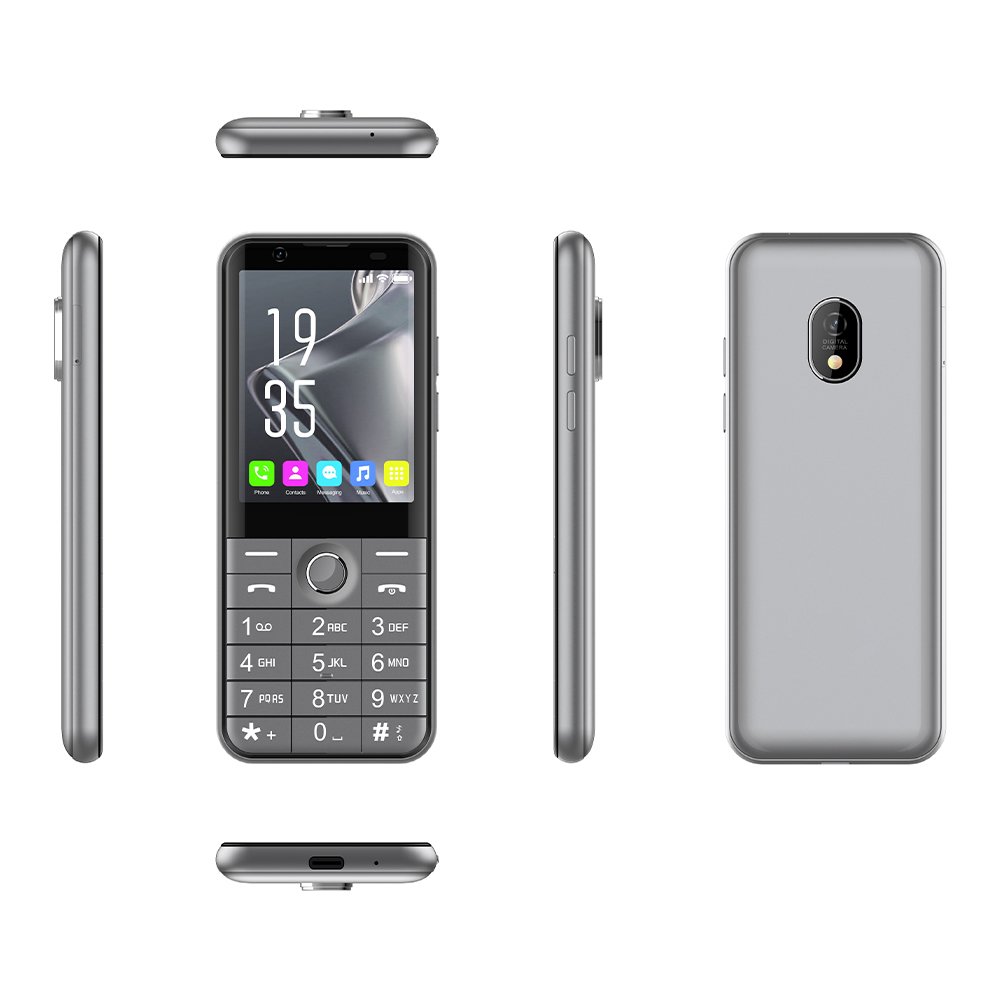2.8 Inch Dual Sim Card RAM 3GB ROM 32GB 1800mAH Battery Touch Screen 4G Volte Keypad Android Phone