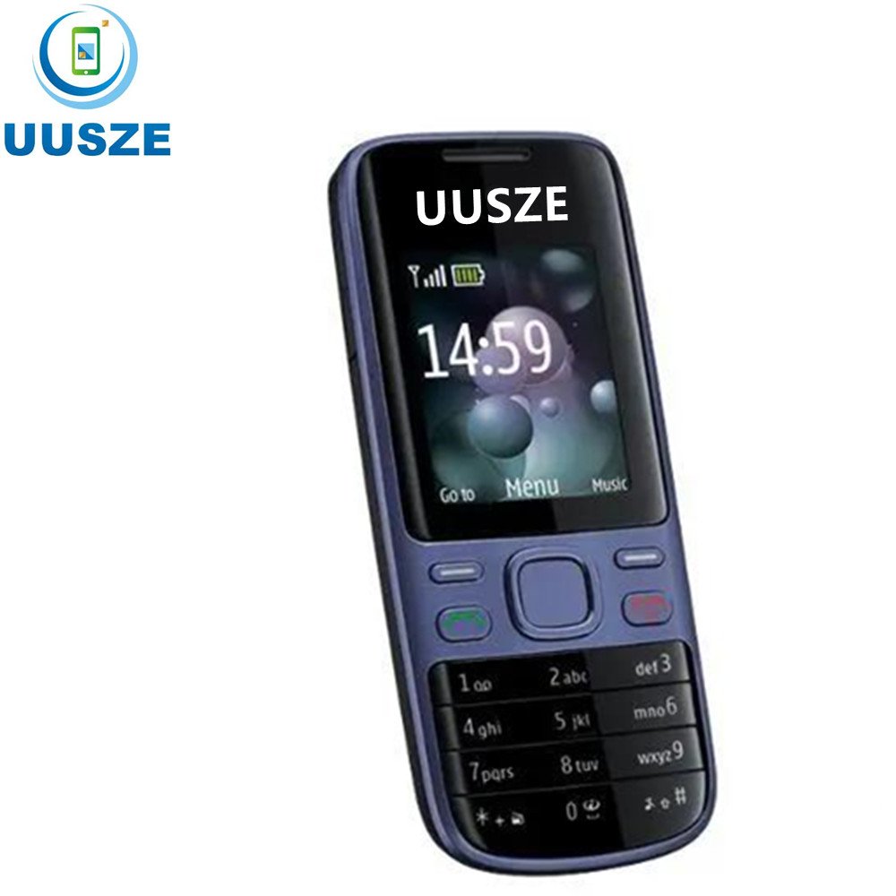 Unlock CellPhone English Keypad Mobile Phone Fit for Nokia 2690 C2-00 3310 C2-01 C2-02 6300 C5 6230 6700 2720 6131 5310 3110 N95