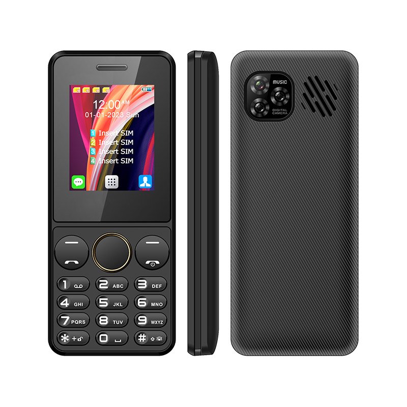 OEM S-mobile S73 cell phone 2.2 Inch 4 SIM Card Big Battery Low Price Keypad Mobile Phone