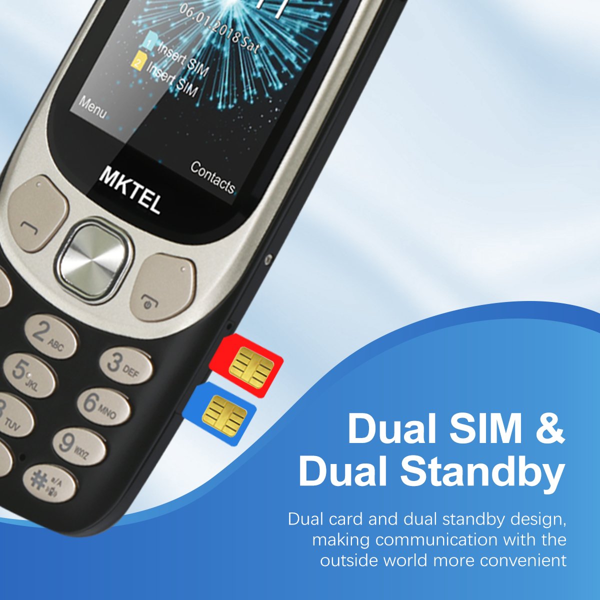Quality factory Metal housing keypad bar phone 2.4 inch 2G GSM Dual SIM Mobile Phone feature rugged satellite phone