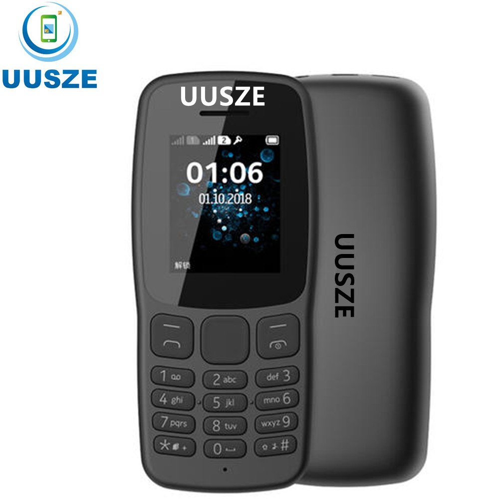 New Hotsale Original Russian CellPhone Arabic Keypad Mobile Phone Fit for Nokia 106-2018 105-2017-2019 3310-2017 130-2017 6300