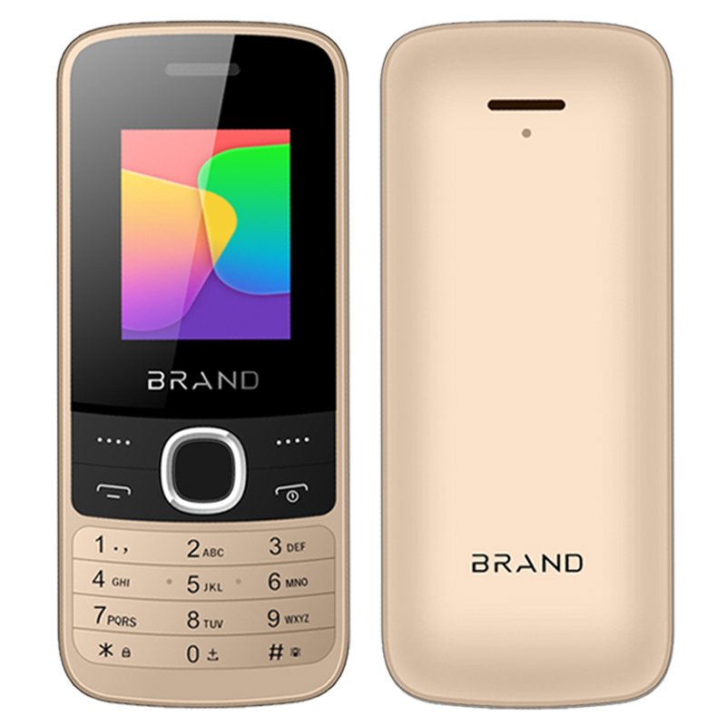 1.77 inch 2G feature phone with Dual SIM big Torch BT FM GSM keypad telephone 2G mobile phone