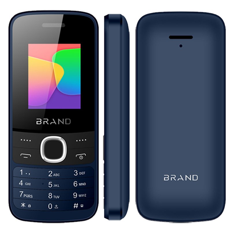 1.77 inch 2G feature phone with Dual SIM big Torch BT FM GSM keypad telephone 2G mobile phone