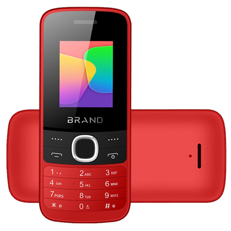 1.77 inch 2G feature phone with Dual SIM big Torch BT FM GSM keypad telephone 2G mobile phone