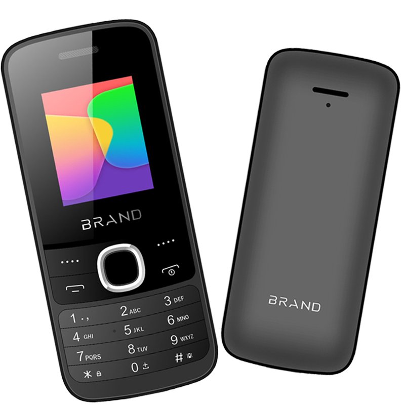 1.77 inch 2G feature phone with Dual SIM big Torch BT FM GSM keypad telephone 2G mobile phone