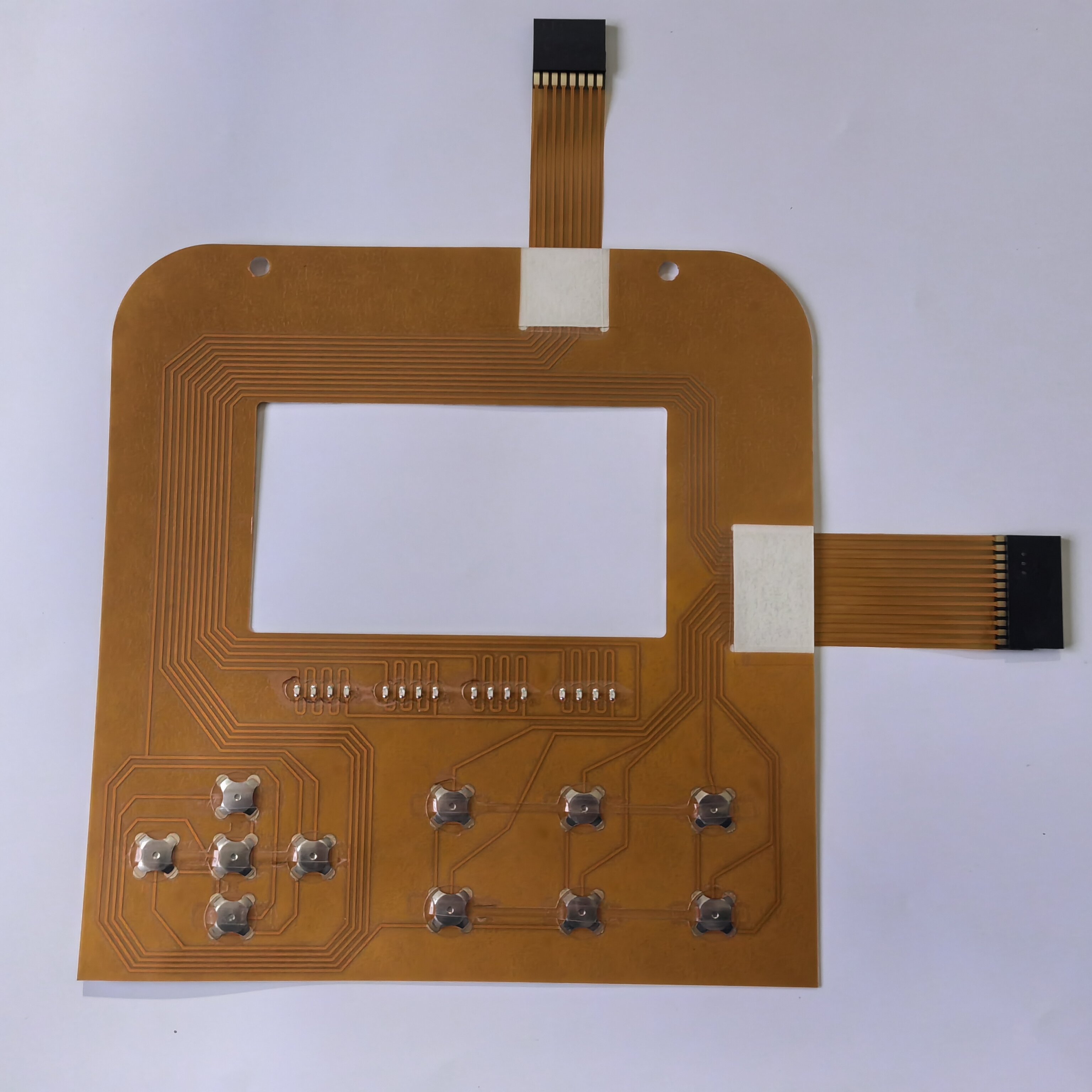 Factory Control Keypad Switch Graphic Overlay Sticker Label Front Panel Button Membrane Switch
