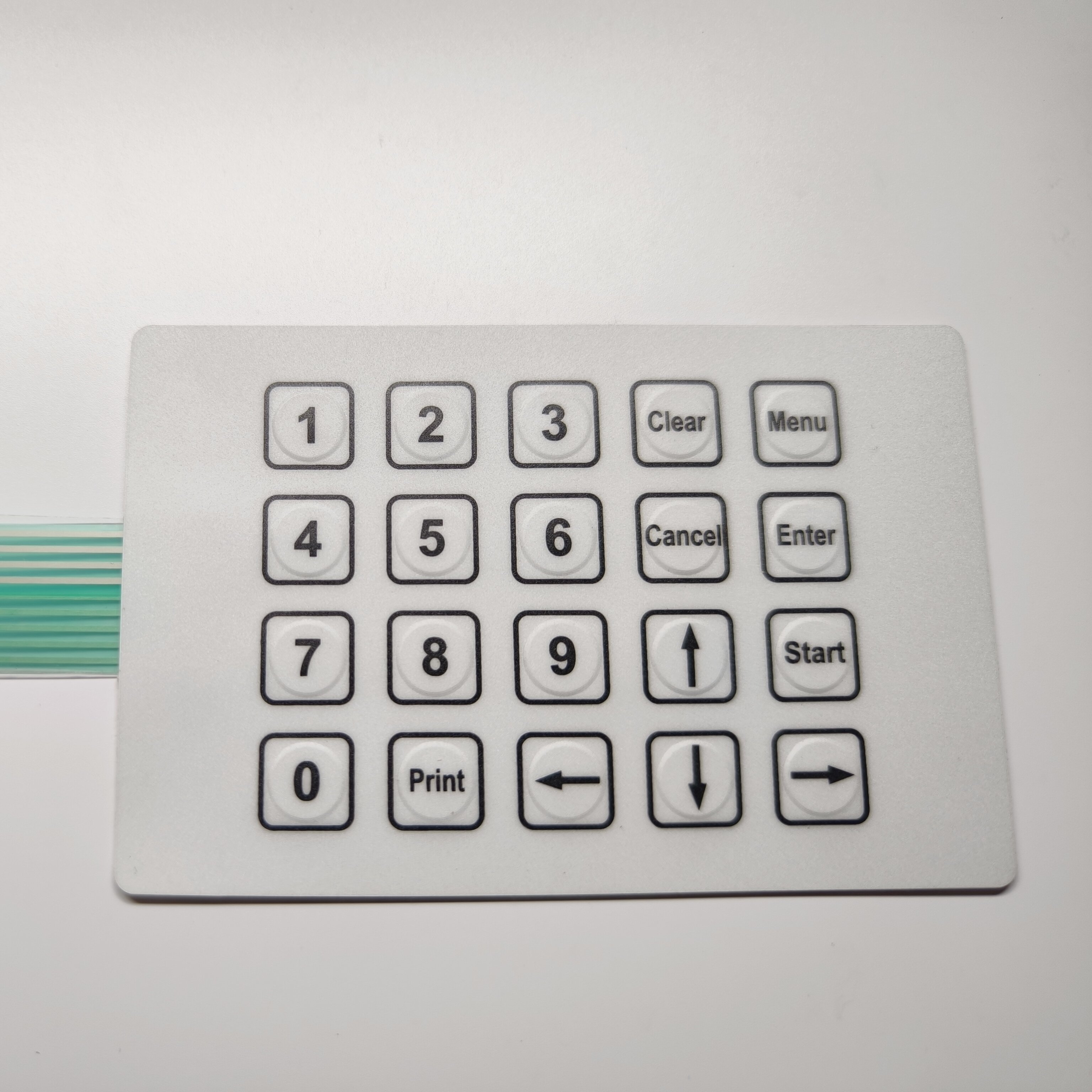 Touch Electrical Key Control Panel for Microwave Oven PC/PVC Acrylic Panel Sticker with Membrane Switch Keypad Keyboard Product