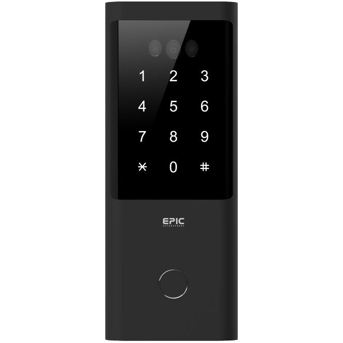 Intercom Digital 3d Online Finger Print Electric Home Fingerprint Face Recognition Smart Electronic Door Lock