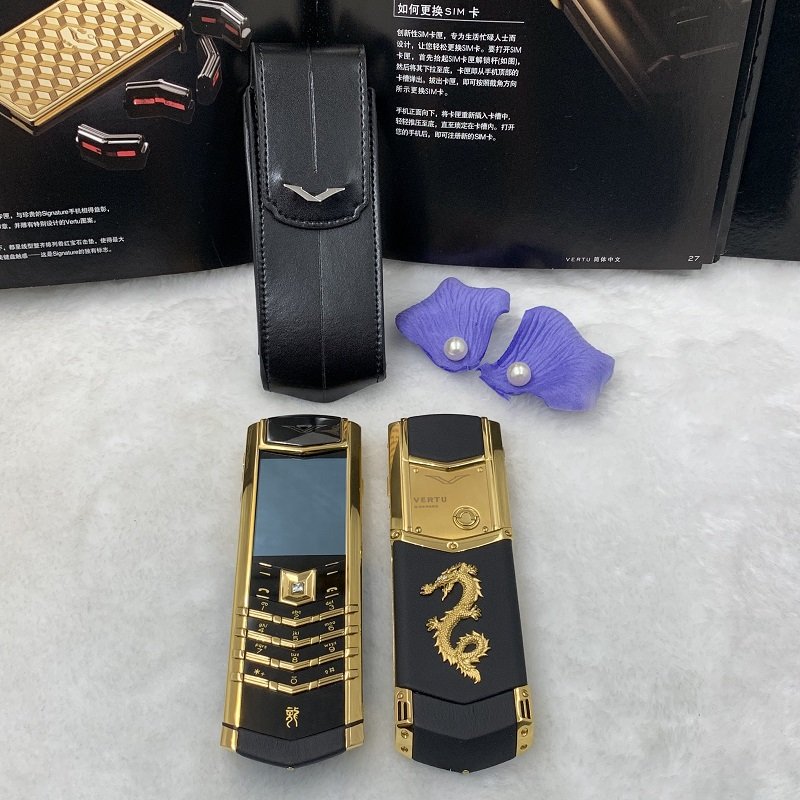 New Hot sale unlocked luxury vertue Mini phone K8 + golden dragon dialer keypad cell phone elderly mobile phone wholesale