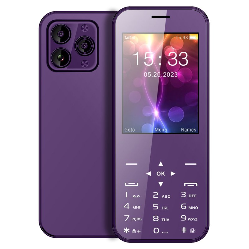 S15 max 3.2 inch big screen Triple SIM card Big Button Senior Mobile phone OEM Keypad Feature Phone