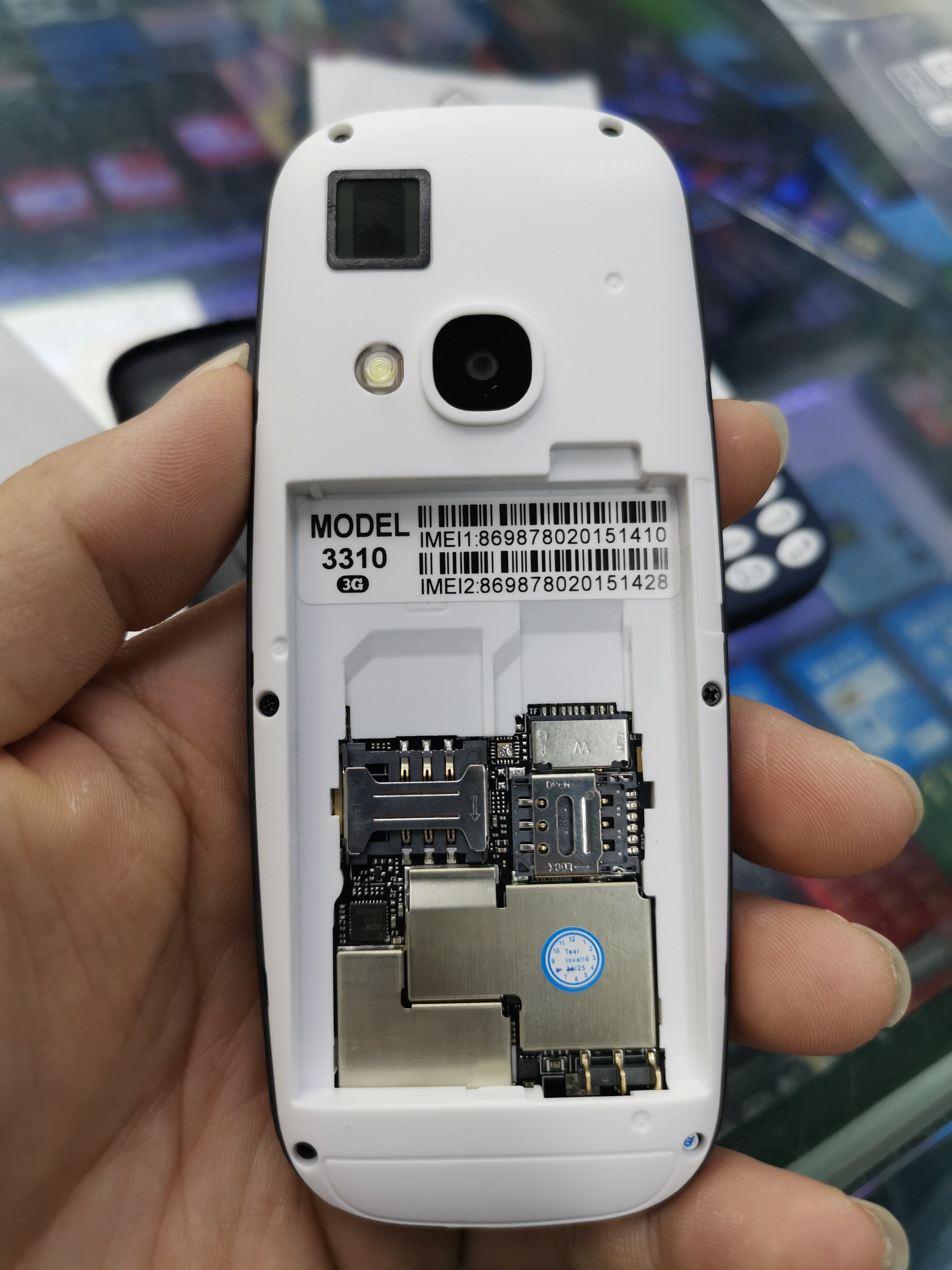 Ready in stock feature mobile phone for nokia 106 cheap price keypad button cell phones cellphone wholesale