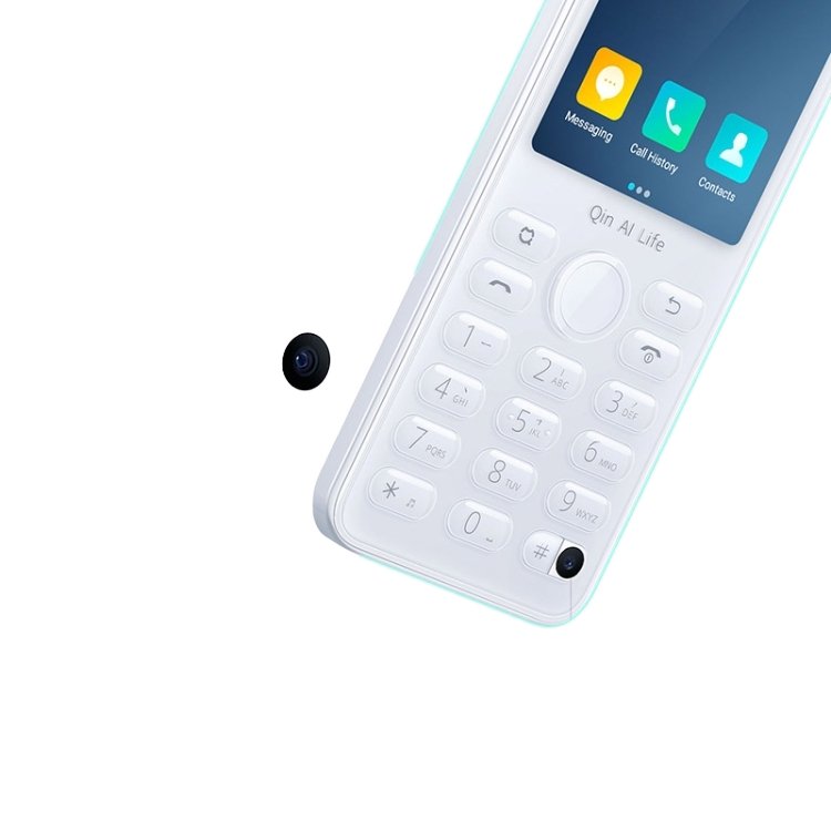 Qin F21 Pro Feature Phone 2.8 Inch Touch Screen 4G Volte Keypad Android Mobile with Whatsapp Support