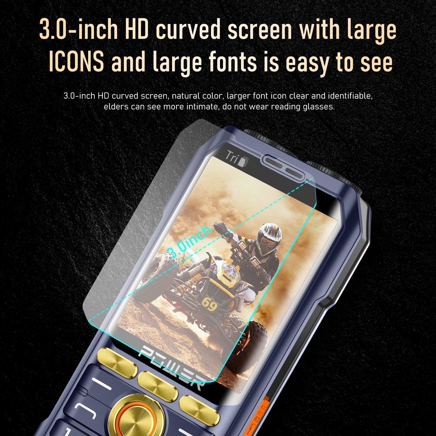 Cheap 2G X2 Rugged Phone Dual SIM Feature phone Waterproof Shockproof Dustproof Mobile phone