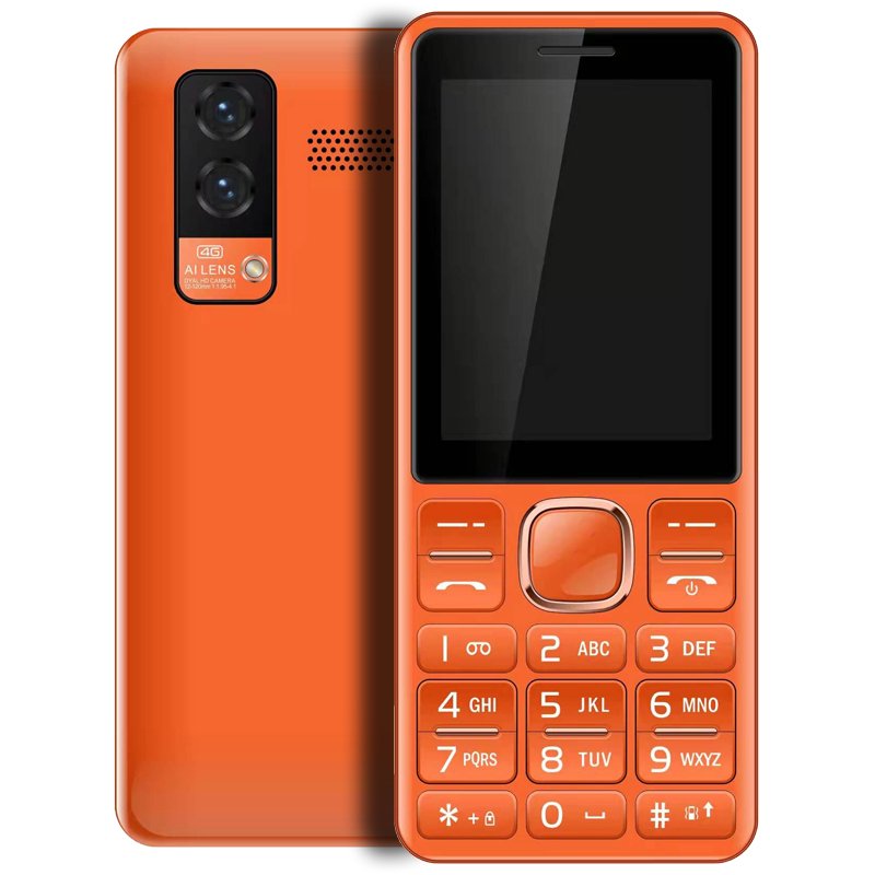 Low Cost 3G Keypad Mobile Phone 2.8inch 240*320 Fast Speed 48MB+128MB 1500mAh Big Button Large Volume Speaker Phone