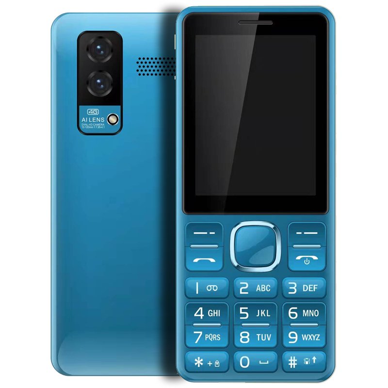 Low Cost 3G Keypad Mobile Phone 2.8inch 240*320 Fast Speed 48MB+128MB 1500mAh Big Button Large Volume Speaker Phone