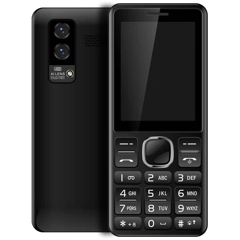 Low Cost 3G Keypad Mobile Phone 2.8inch 240*320 Fast Speed 48MB+128MB 1500mAh Big Button Large Volume Speaker Phone