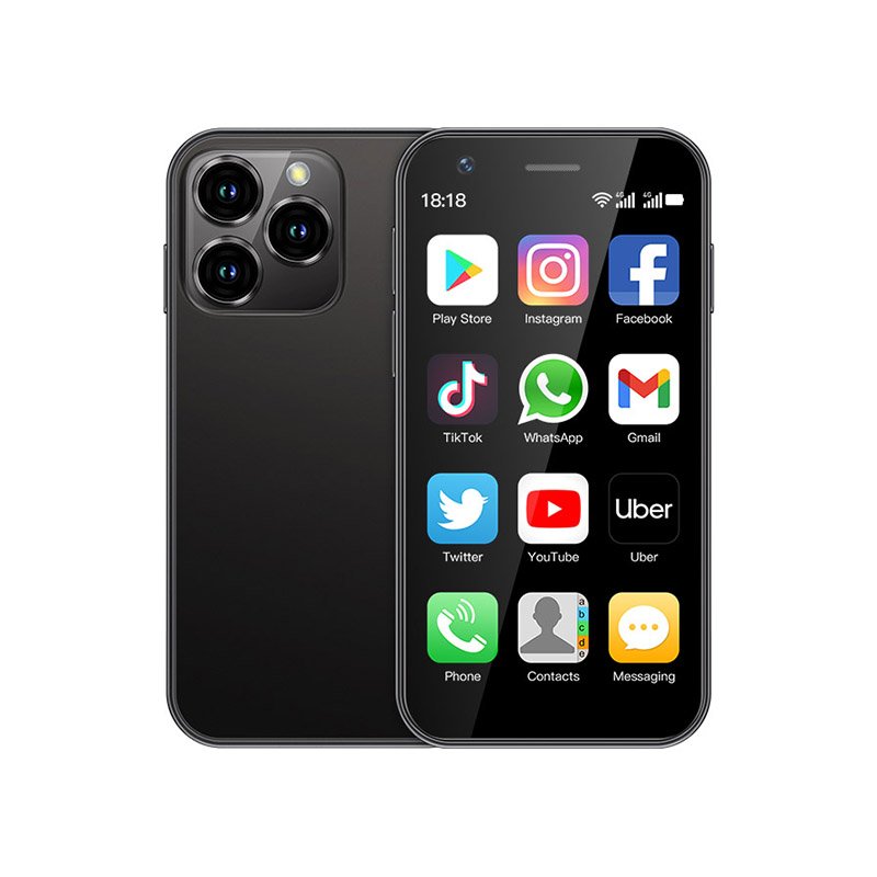 SOYES XS16 3GB+64GB Android Mobile 4G 3GB+64GB Wifi Type-C Port Google Store Face Recognition Mini Smart Phone