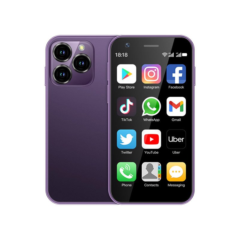 SOYES XS16 3GB+64GB Android Mobile 4G 3GB+64GB Wifi Type-C Port Google Store Face Recognition Mini Smart Phone