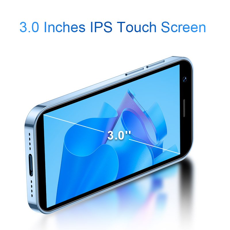 SOYES XS16 3GB+64GB Android Mobile 4G 3GB+64GB Wifi Type-C Port Google Store Face Recognition Mini Smart Phone
