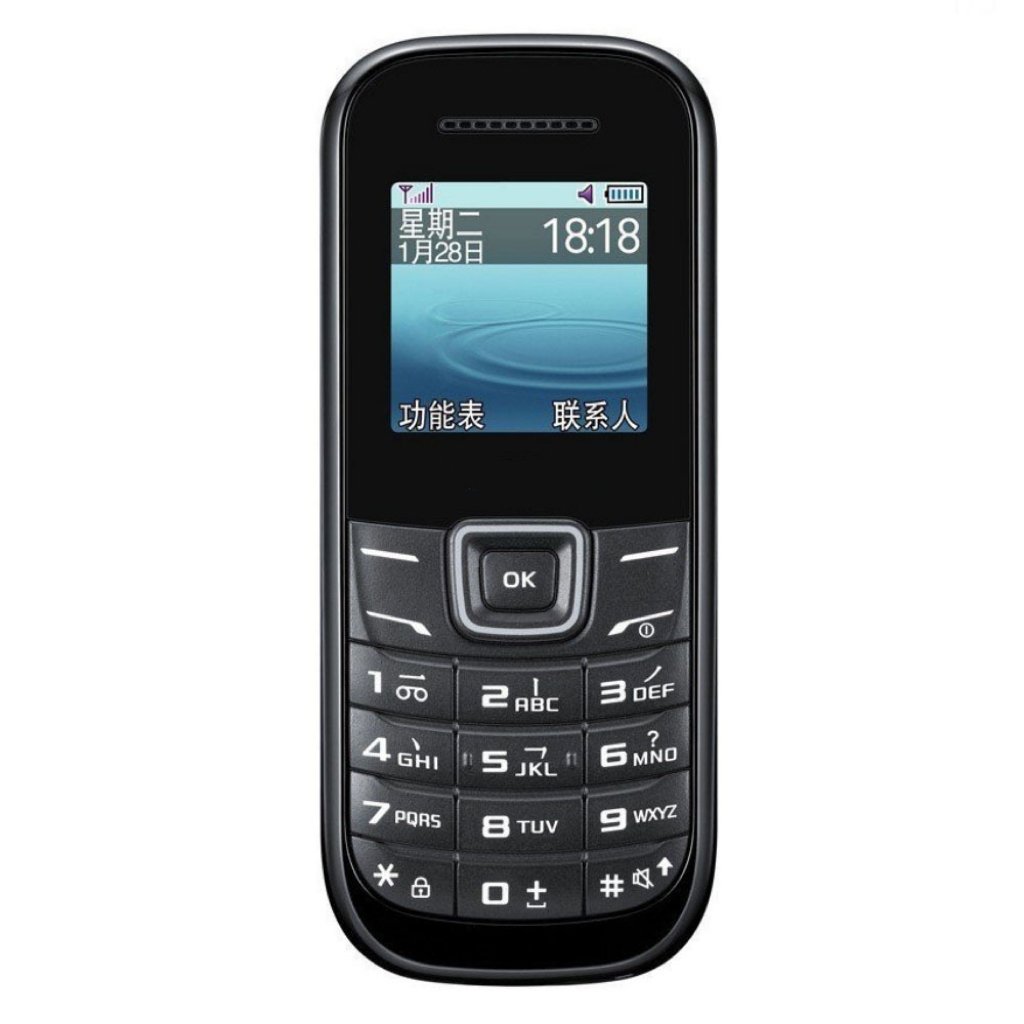 E1200 non-smart phone elderly phone student bar button function small mobile phone