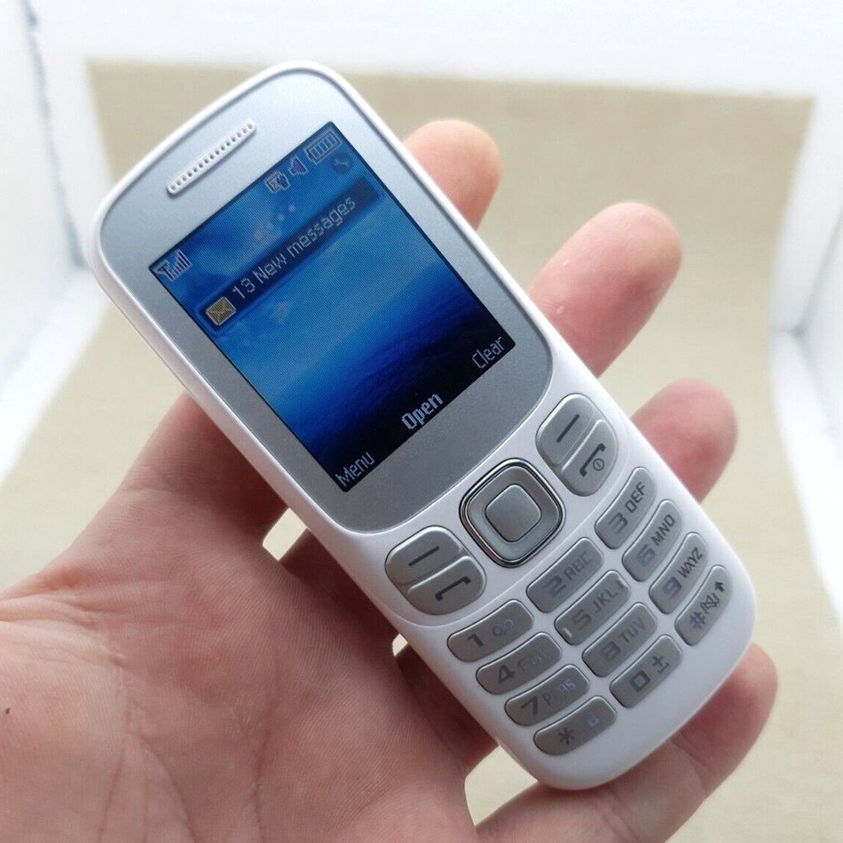 Low end GSM Feature phone For Samsung B312 Original used mobile phones Cheap keypad Bar phone E1207t B110e B310E