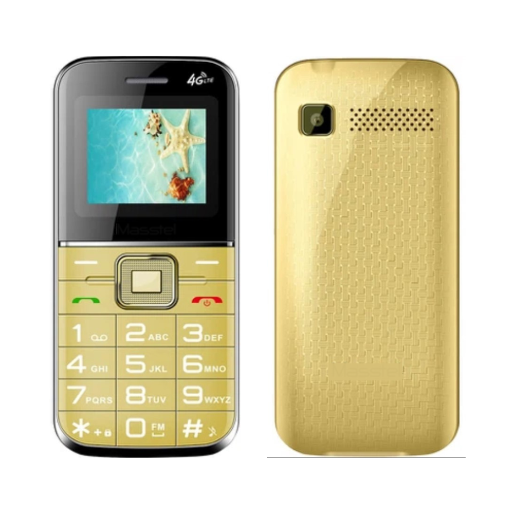 Wholesales Low Price Masstel Fami12 4G GSM Mobile Phone SIM Card Smooth Keypad Feature Phone For Senior People Made in Vietnam