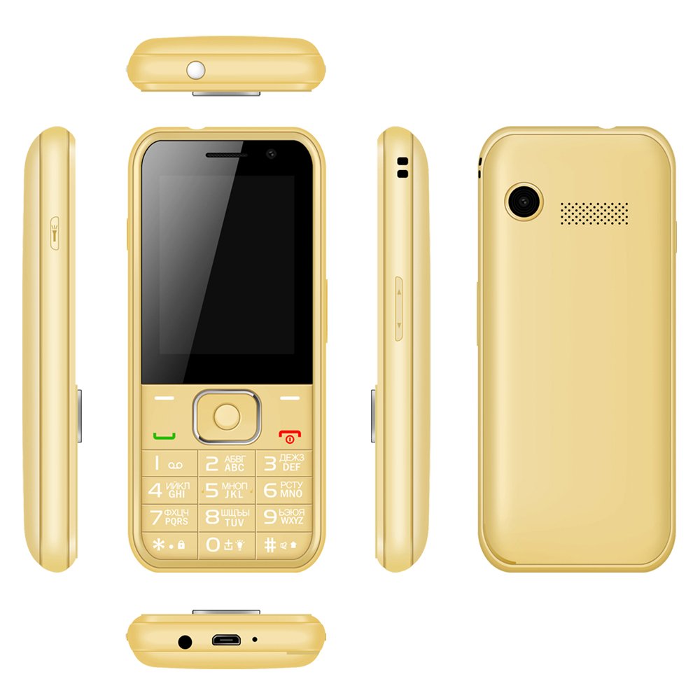 2.4" android 4g lte volte hotspot feature wifi phone with keypad mobile from China Factory