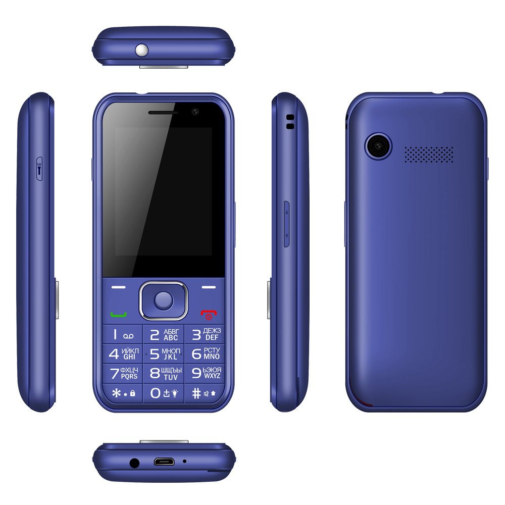 2.4" android 4g lte volte hotspot feature wifi phone with keypad mobile from China Factory