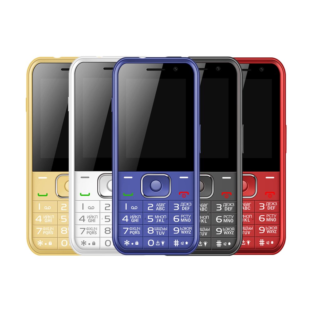 2.4" android 4g lte volte hotspot feature wifi phone with keypad mobile from China Factory
