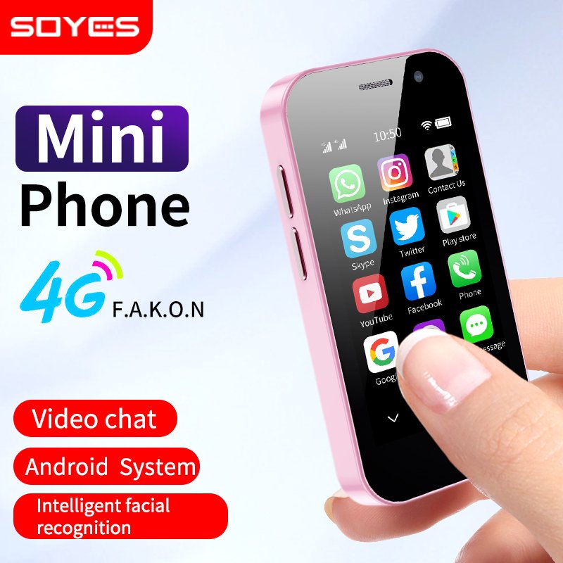 Cross border best-selling Soyes XS14Pro card machine 4G full network mini smartphone backup device
