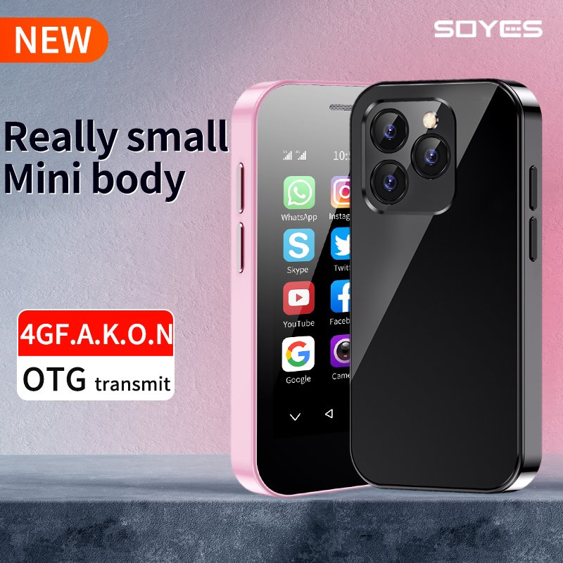 Cross border best-selling Soyes XS14Pro card machine 4G full network mini smartphone backup device