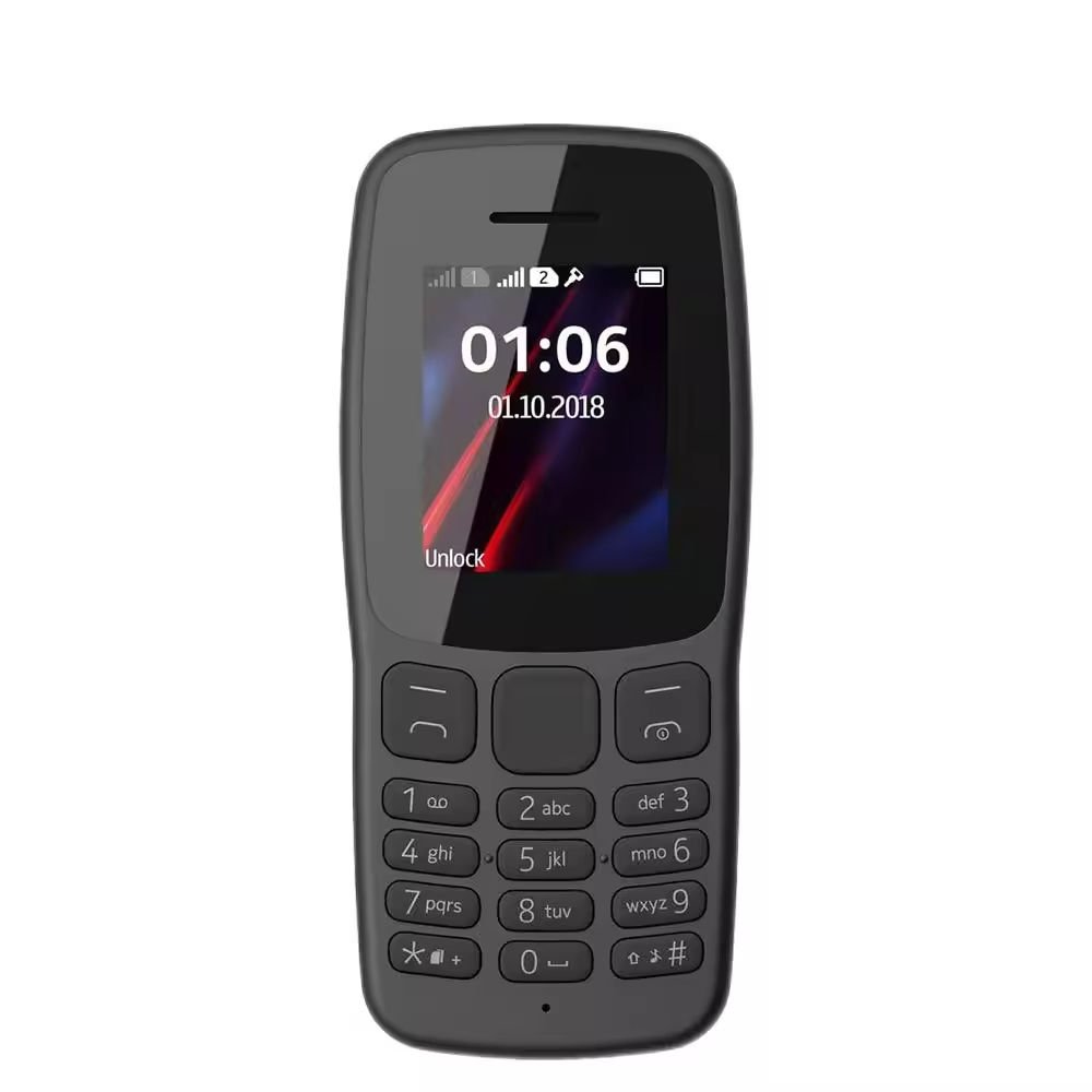 2024 Low End Phone 106 Bar Feature Phone Wholesale Cheap 105 150 110 130 125 216 Keypad Mobile Phones Single head