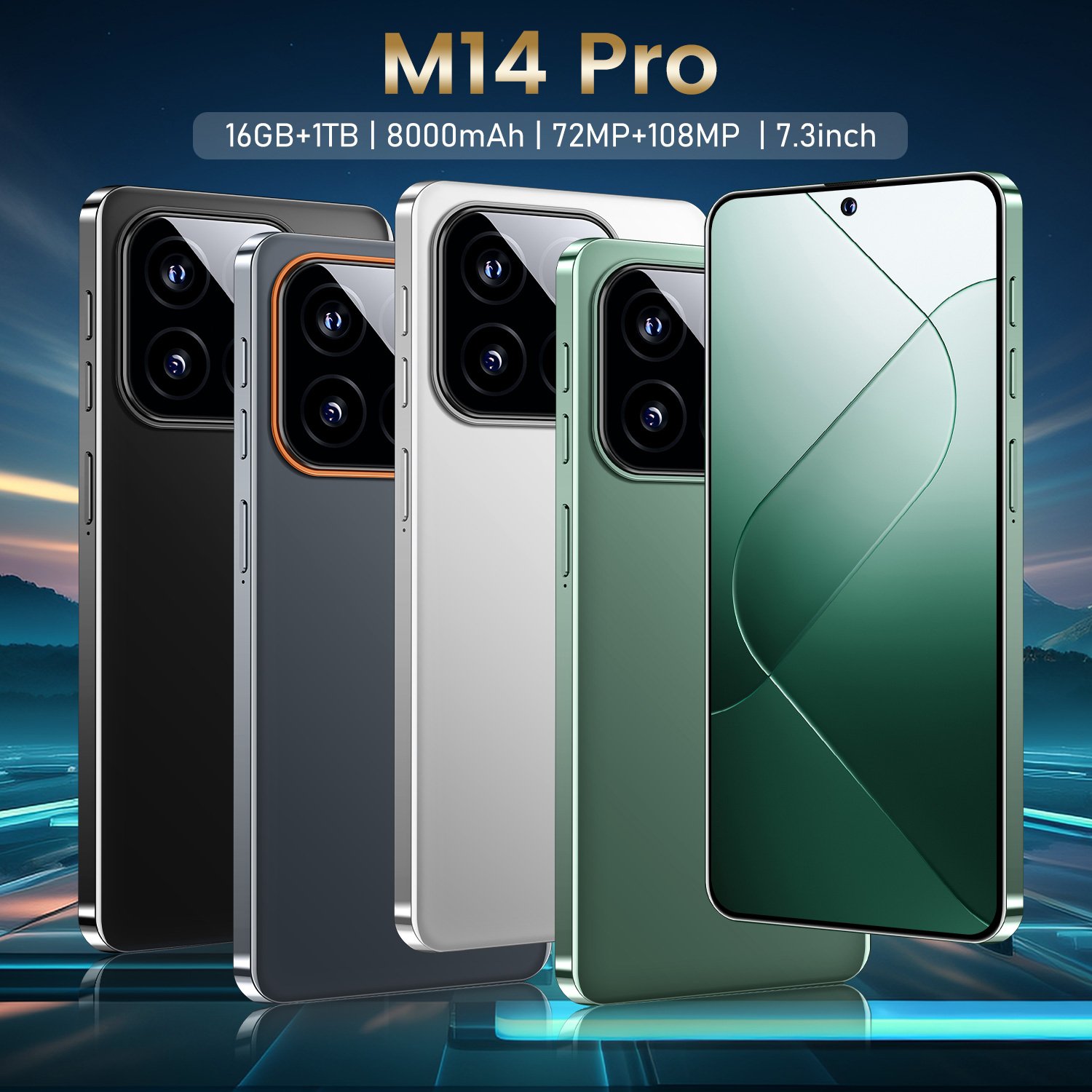 M14 pro unlocked finex m14 pro mobile phones android gaming new phone