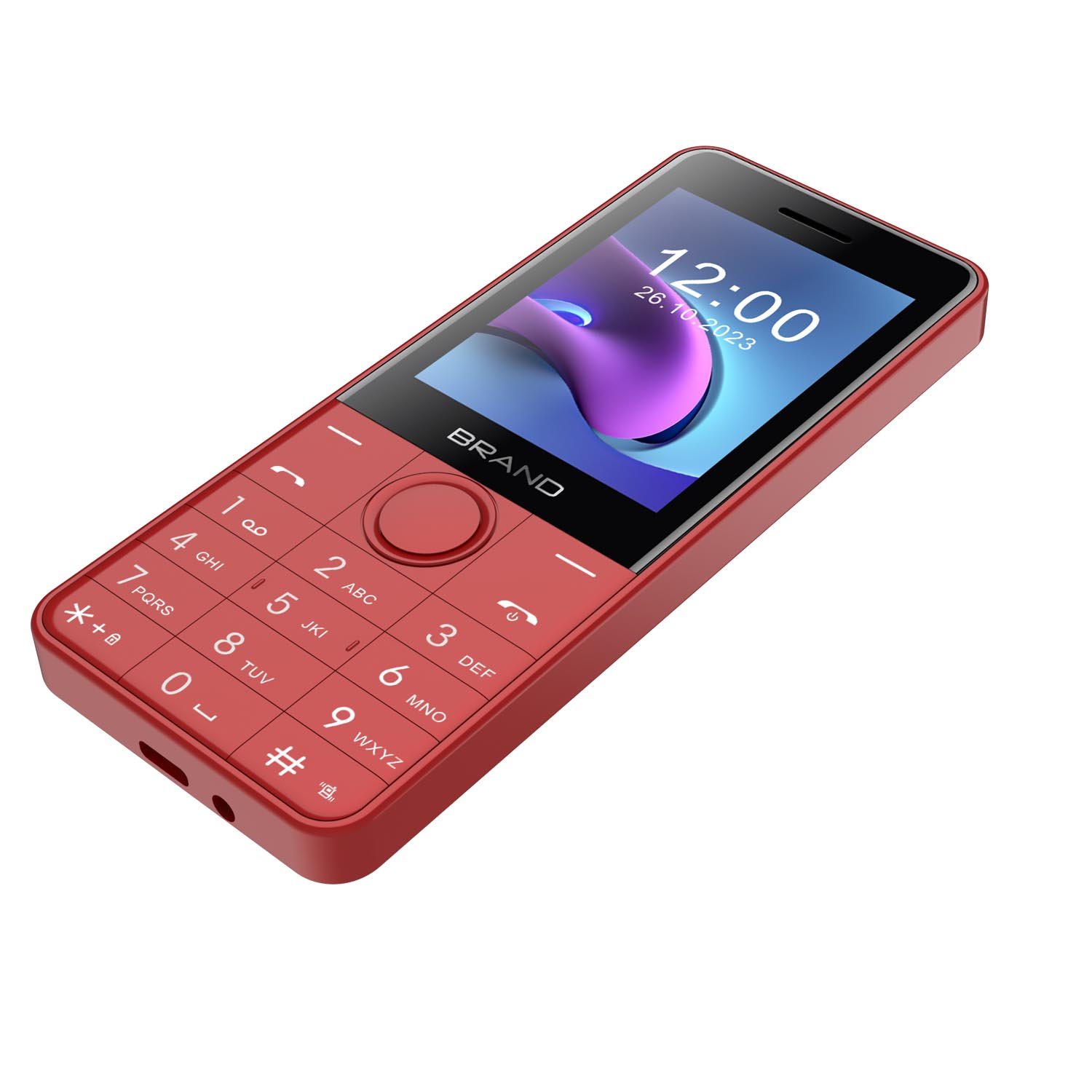 4g feature phone 2.8 inch dual sim unlocked mobile phone