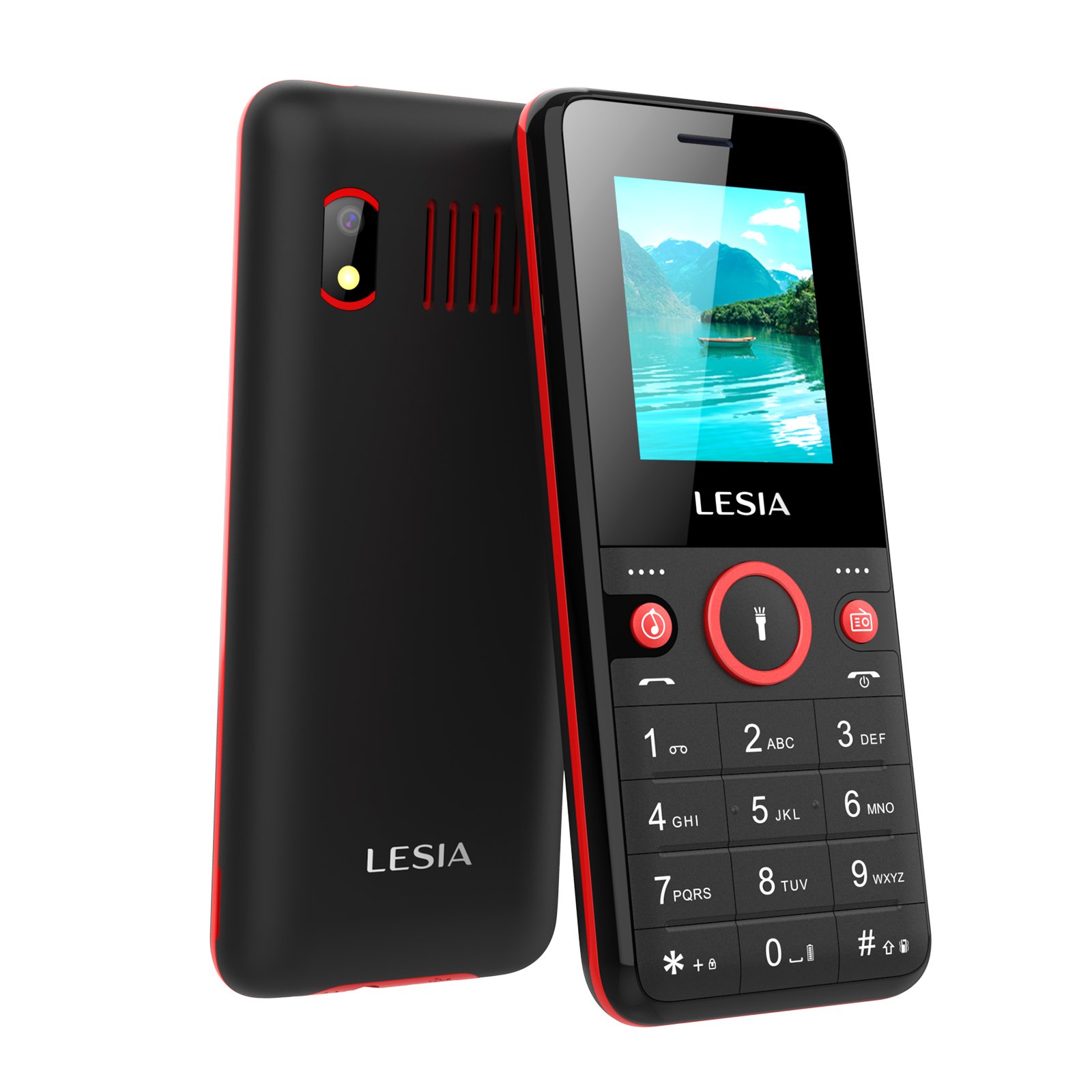 Fast Delivery LESIA 1.77 Inch Screen dual SIM Card Low Price Keypad Mobile Phone 2G GSM Feature Cell Phone