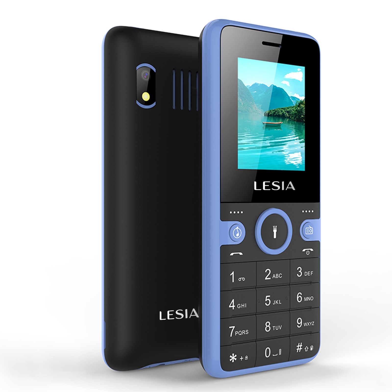 Fast Delivery LESIA 1.77 Inch Screen dual SIM Card Low Price Keypad Mobile Phone 2G GSM Feature Cell Phone